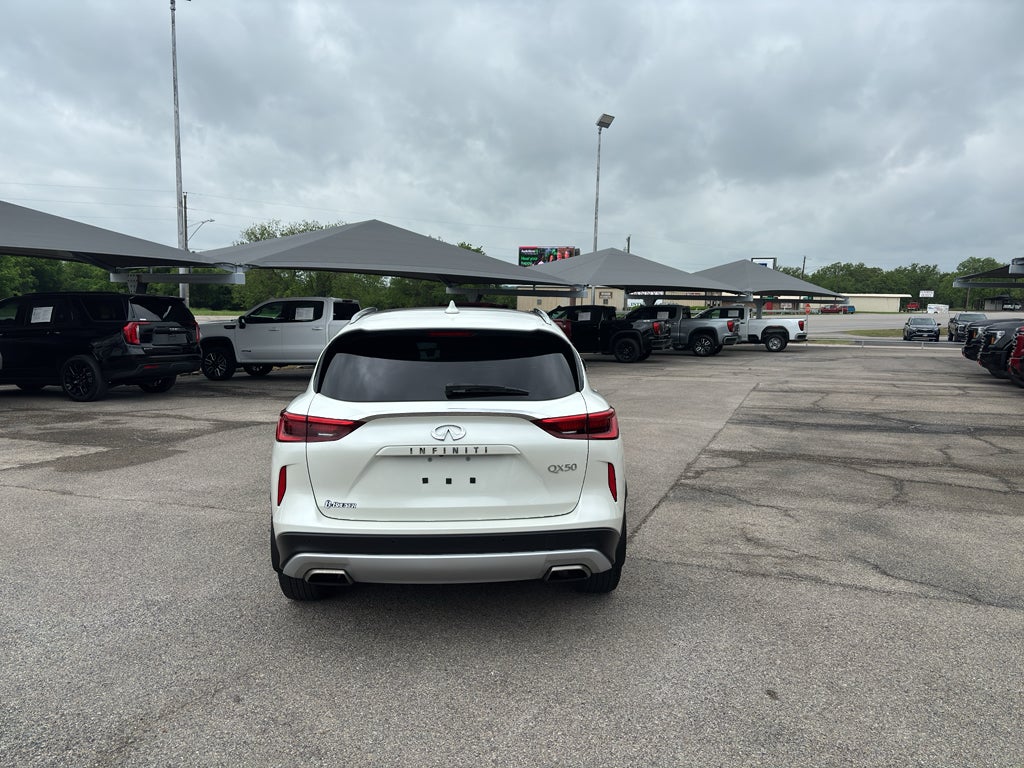 2022 INFINITI QX50 SENSORY